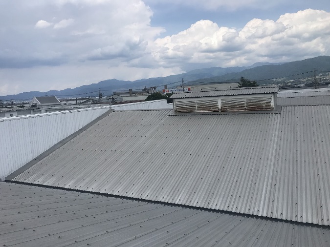 改修前：谷樋オーバーフロー対策
