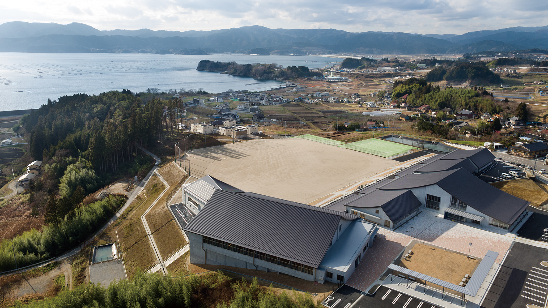 陸前高田市立高田東中学校（2016）