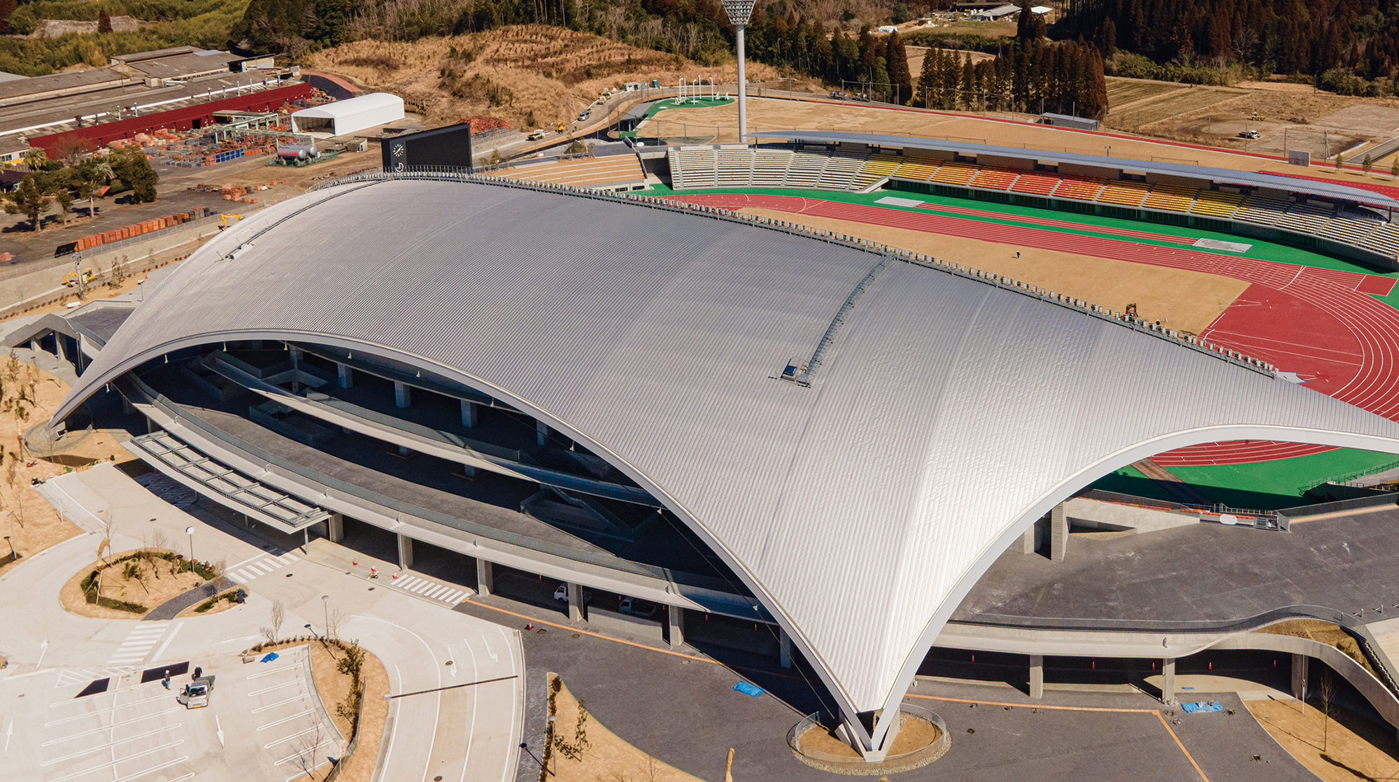 KUROKIRI STADIUM（宮崎県山之口陸上競技場）